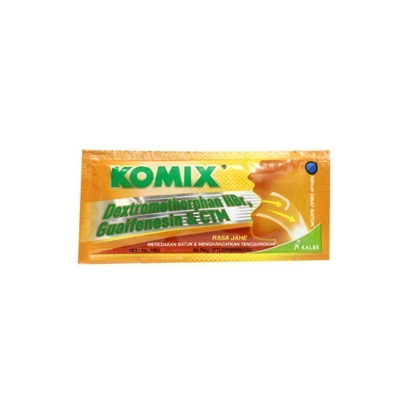 Komix Jahe Membantu Meredakan Batuk Berdahak (1 Sachet)