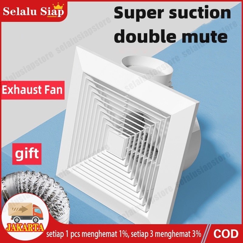 exhaust fan/heksos penyedot ruangan/hexos penyedot udara ruangan panas/hexos kamar mandi/exhaust fan