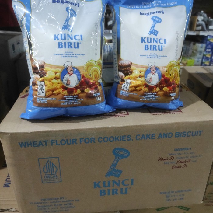 

Tepung Terigu Premium Kunci Biru 12kg