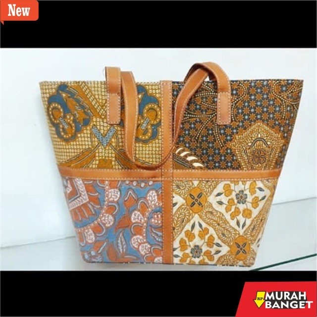 tas jinjing wanita TAS Batik ibu perca kulit