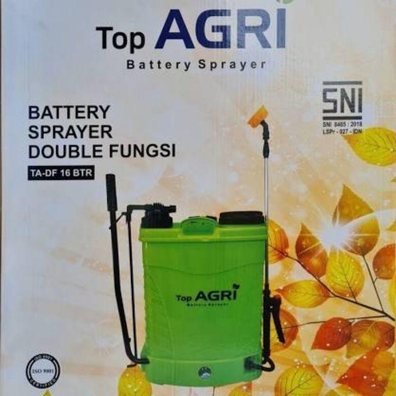 SPRAYER 2in1 TopAGRI SEMPROTAN DUA FUNGSI manual dan electric