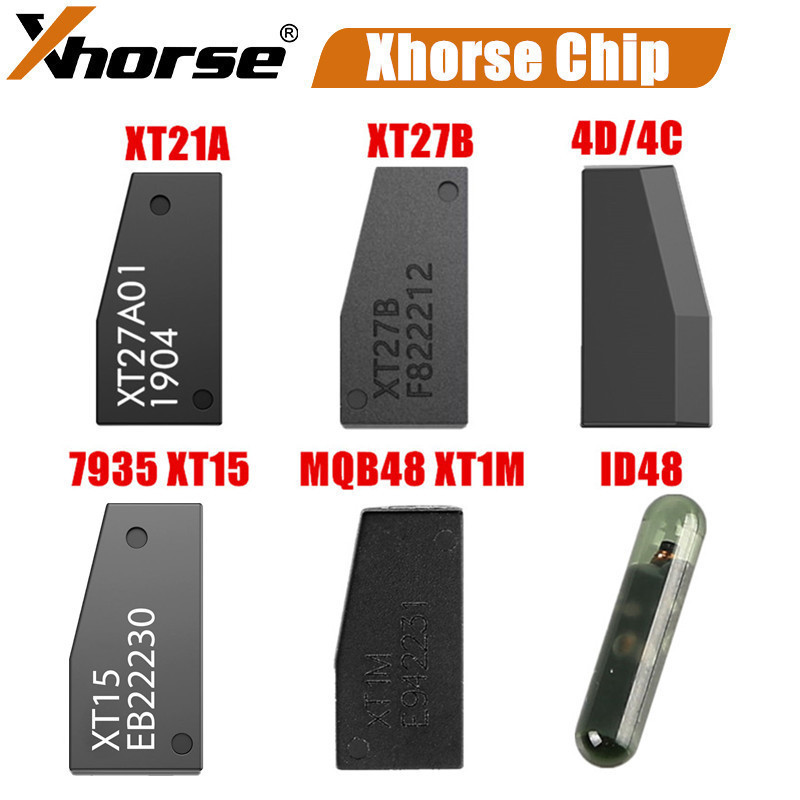 10PCS/Lot Xhorse VVDI Super Chip XT27A XT27B VVDI 7935 Chip XT15 ID48 Chip 4D 4C Copy ChipVVDI MQB48