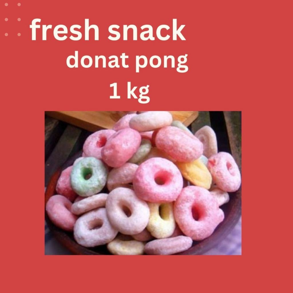 

(1kg) donat pong | cemilan enakkk!! \\