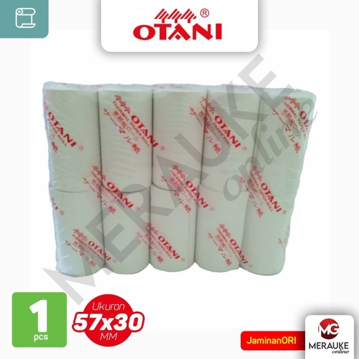 

OTANI Kertas Thermal / Kertas Struk Coreless 57x31 (1 Pack isi 10 Rol)