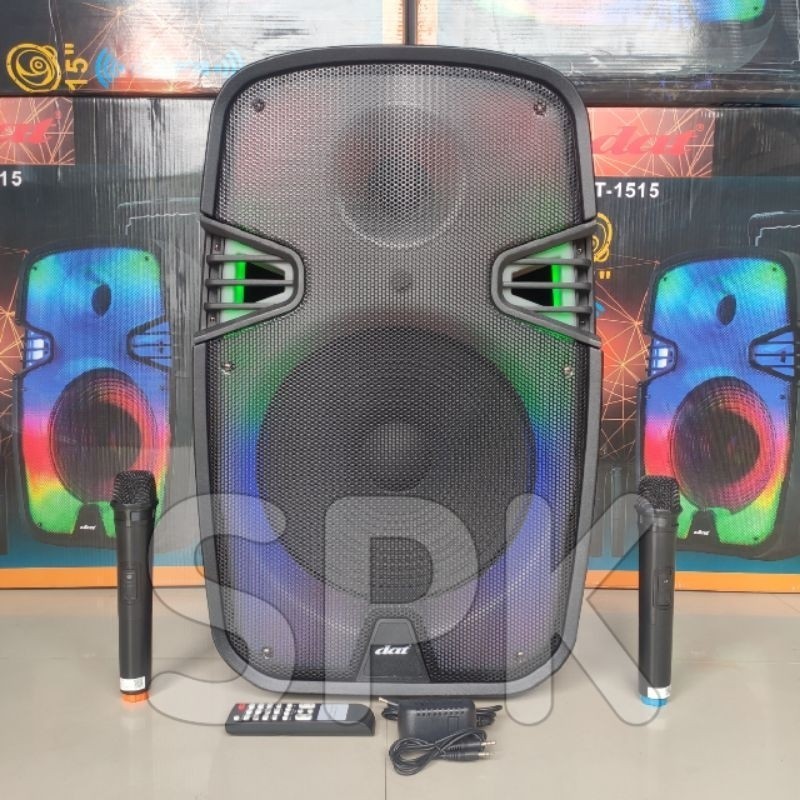 Speaker DAT 15 inch  DT 1515 PARTY Bluetooth Original