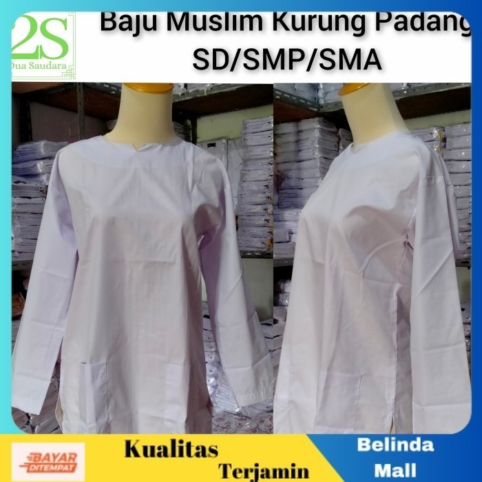 

⭐COD⭐ MURAH Baju Kurung Padang Muslim SD/SMP/SMA Seragam Sekolah 7