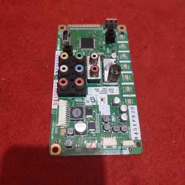 MB mainboard motherboard mesin tv LED Sharp LC 24LE155M - 24LE155 M