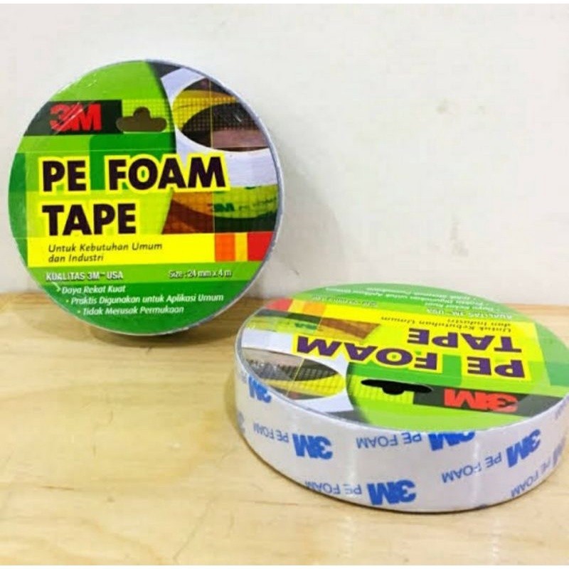

[ HAPPY GUBUK ] Double tape 3M / 3M PE foam 1600TG 24mm x 4m original