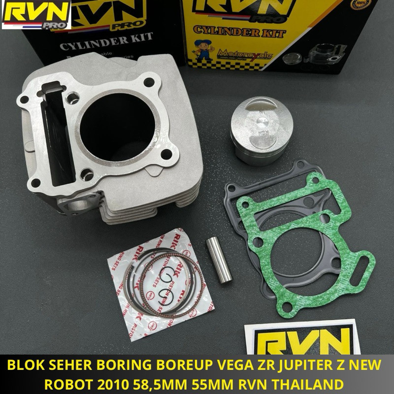 BLOK SEHER BORING BORE UP VEGA ZR VEGAZR JUPITER Z NEW ROBOT 2010 58,5MM 58 MM 55MM 55 MM RVN THAILA