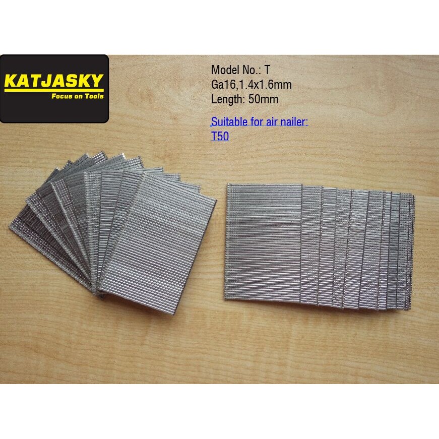 50mm nails for T50 air nailer  pneumatic nailer finish nail  1000pcs/lot
