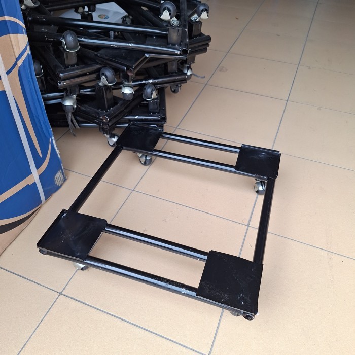 kaki kulkas besi bulat pipa tebal