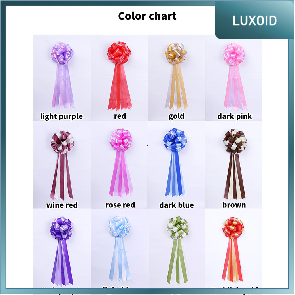 

LUXOID - Pita Tarik POM 30 LAZY 2 Warna Decoration Fresh Flower Packaging Plastic Pull Flowers Gift