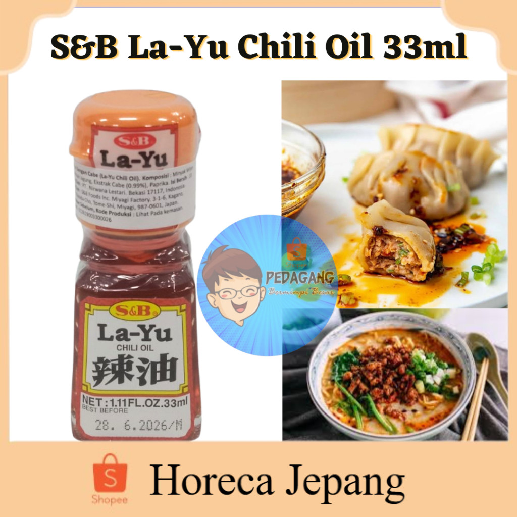 

S&B La-Yu Chili Oil 33ml / S&B LA-YU CHILI/ Chili oil