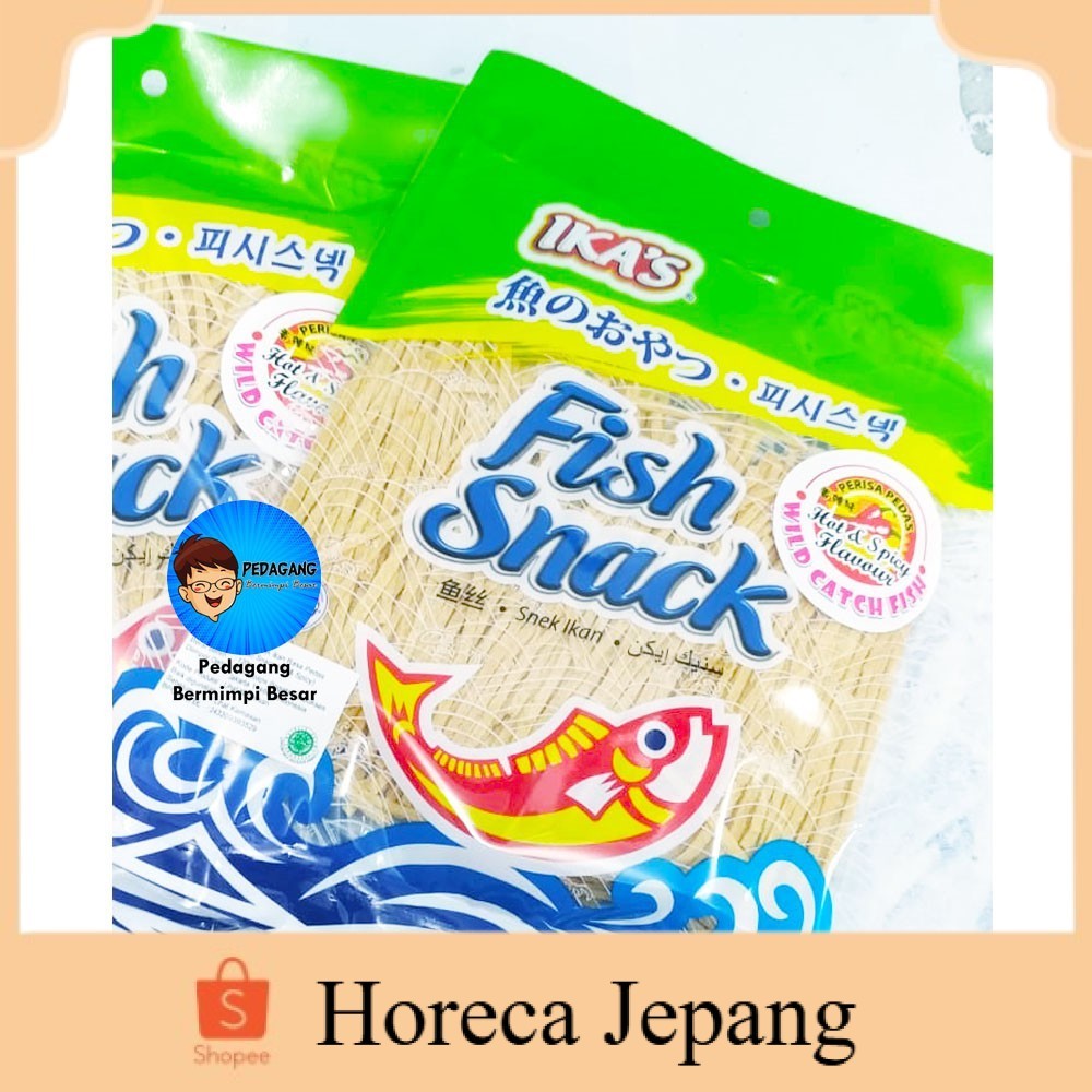 

Ikas Fish Snack Hot & Spicy 120gr / Snack Lidi Ikan