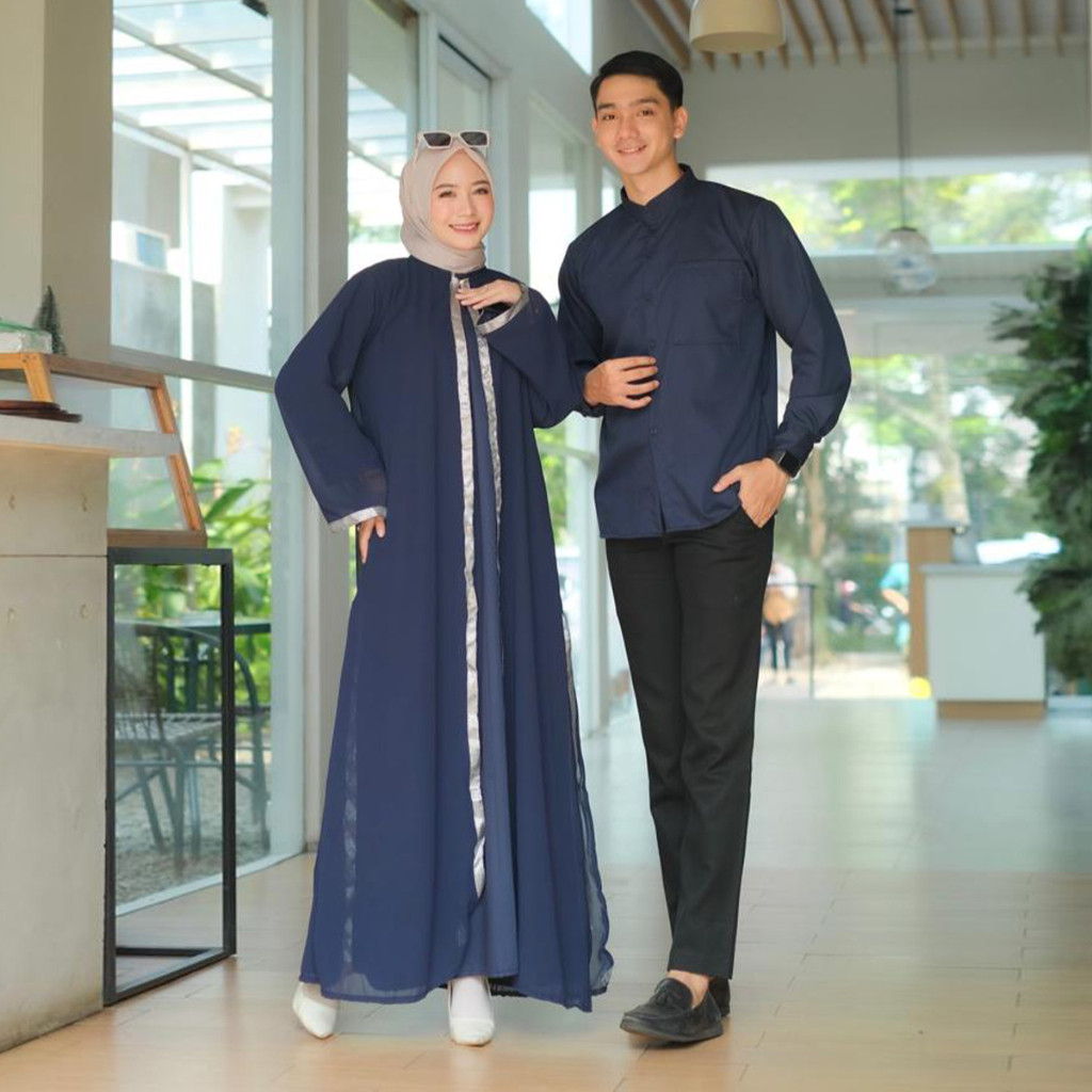 01/ ABAYA COUPLE / MERHABA COUPLE SERIES / BAJU COUPLE / ABAYA COUPLE LEBARAN