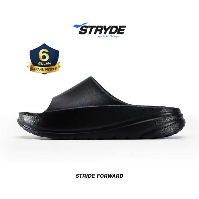 "R.V.Shop" - SALE HEIDEN HERITAGE [HRTG] - STRYDE SLIDES 1 RECOVERY SANDAL - BLACK | Slides | Slippe