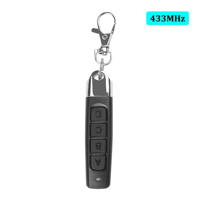 

*TERLARIS* Remot Kontrol Clone Remote Adapter 433 MHz 4 Keys Universal Learning L4334 COD