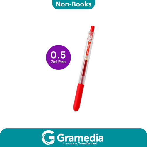 

[Gramedia Cijantung] Estudee Chiiku Gelpen 0.5 Red EGP-26