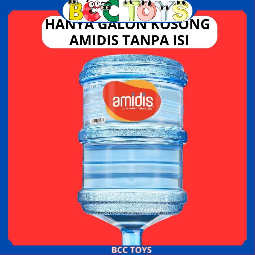 

Galon Kosong AMIDIS 19 Liter Hanya Galon Tanpa Isinya Berkualitas dan Bagus BCC