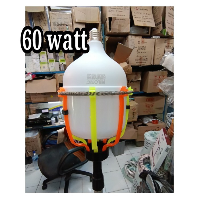 TONGKAT PEMASANG LAMPU JUMBO SERBAGUNA STIK LAMPU JUMBO - 8 jari Jumbo 0503