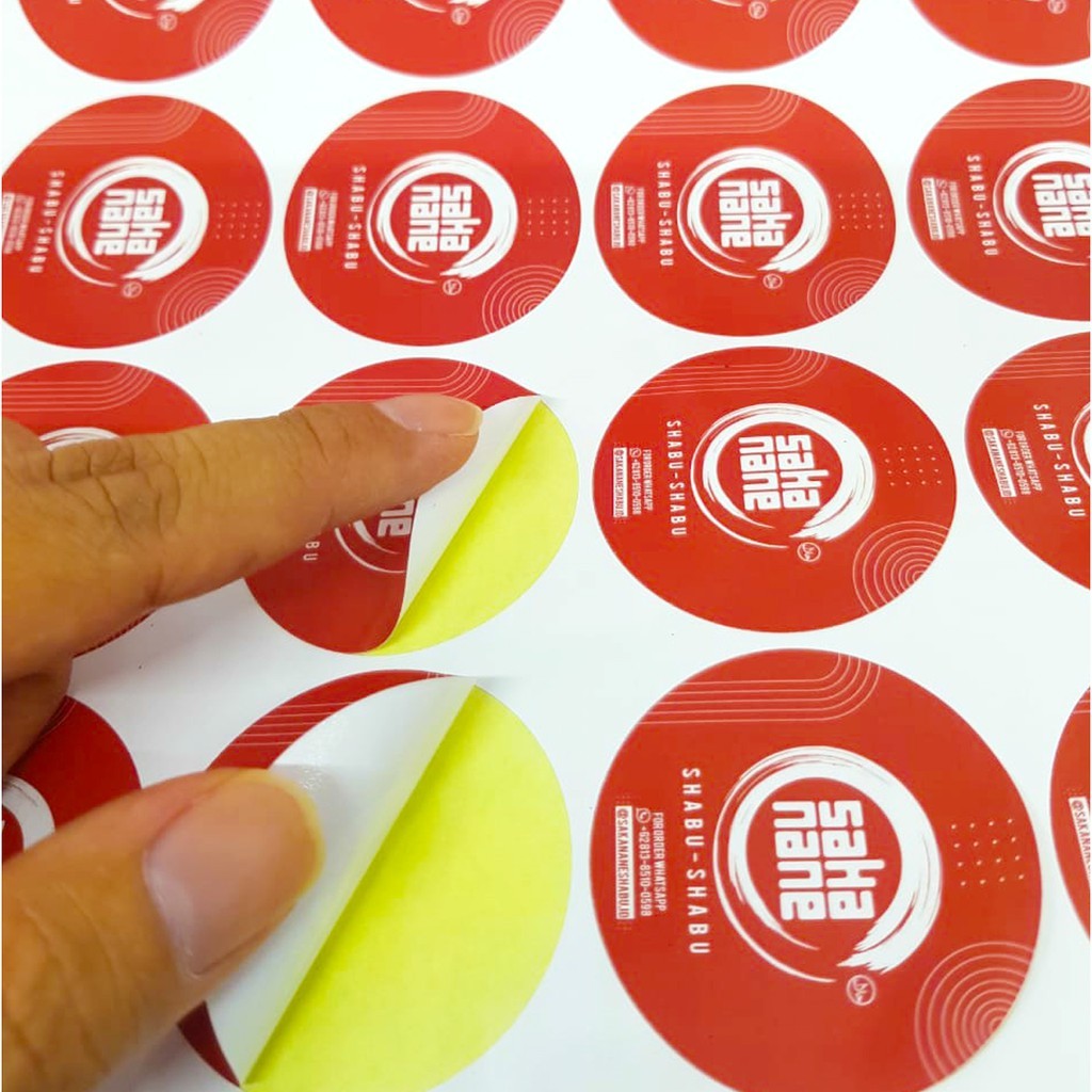 

Cutting stiker / Print and cut stiker vinil