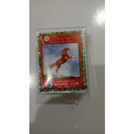 

Jamu Stamina Ginseng Kuda Laut Wisnu JKW Isi 10 Sachet