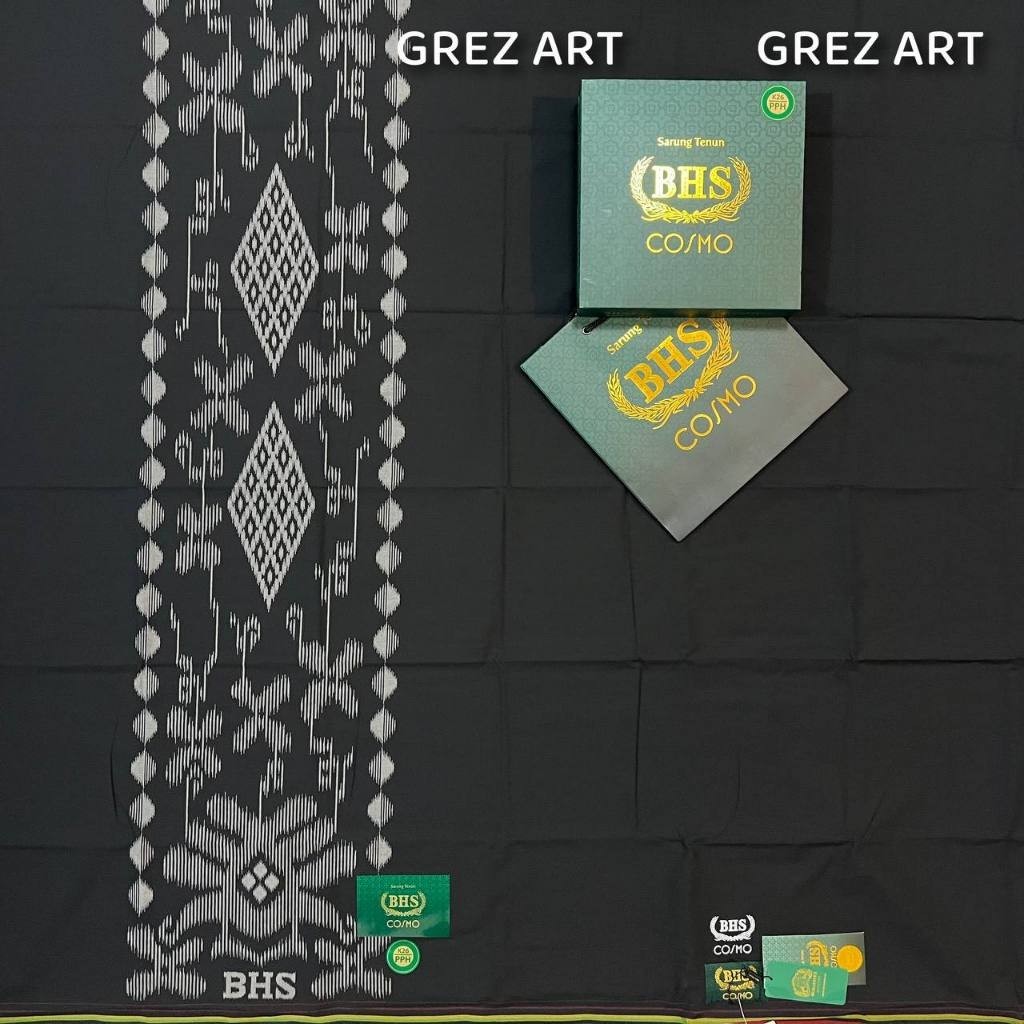 (MOTIF BARU) Sarung BHS Infinity Gold & Silver BHS COSMO//sarung//sarung bhs original/COD