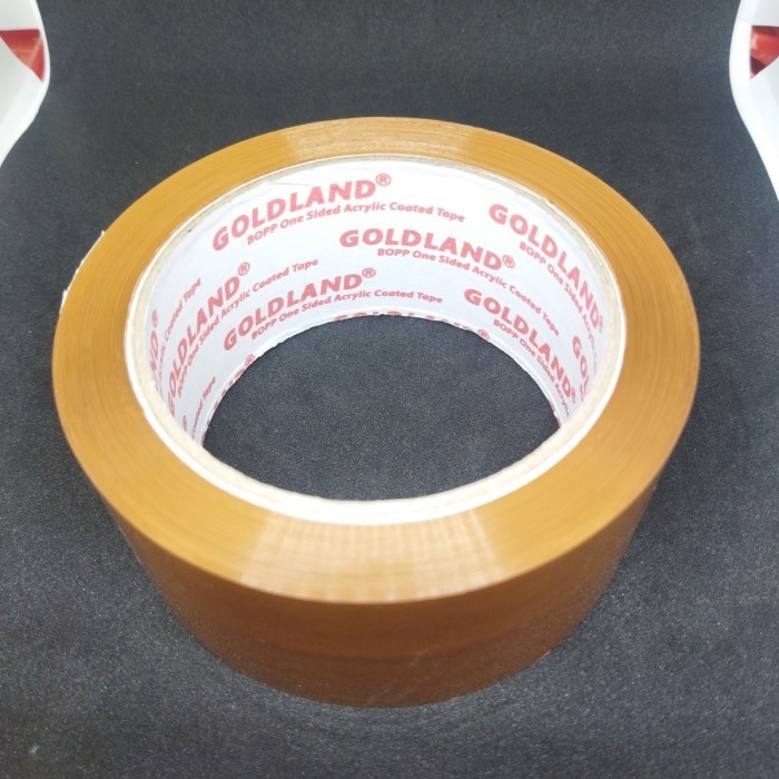 

*GROSIR* Lakban Cokelat 45mm x 90yard GOLDLAND TERLARIS