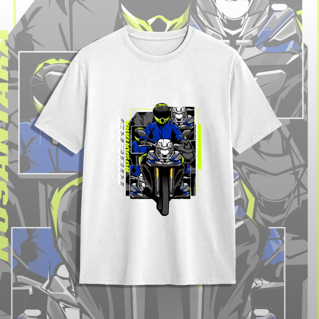 Kaos Motor Honda CB150X Racing MT14 Katun Combed