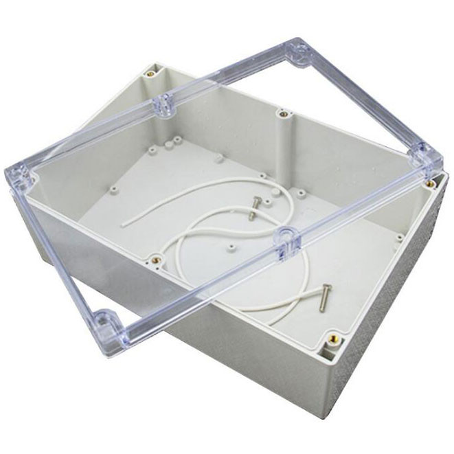 Kotak Box Panel Kotak Junction Listrik Duradus Waterproof Tahan Air Outdoor Model Transparan