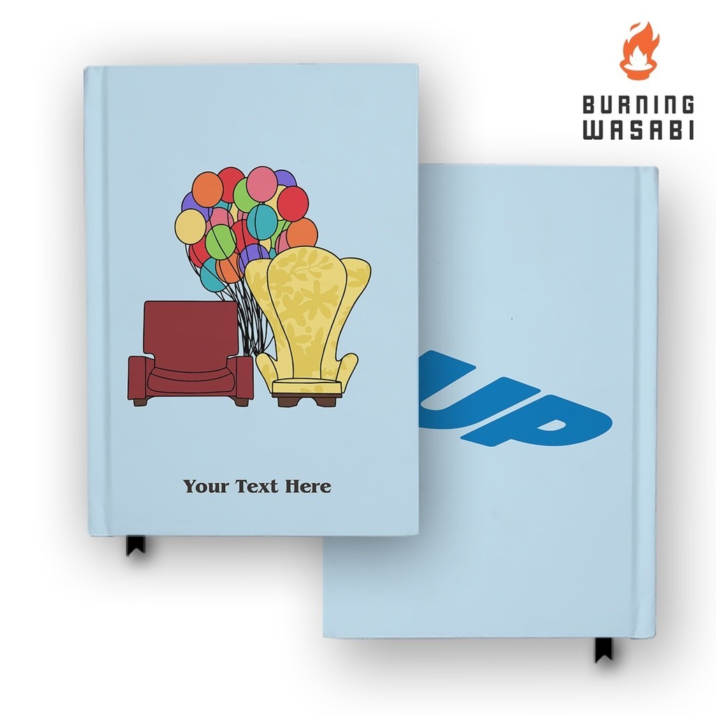 

Notebook Buku Up 1 Carl Elle Chair Hardcover Agenda Custom Nama DIary Jurnal Agenda A5 A6