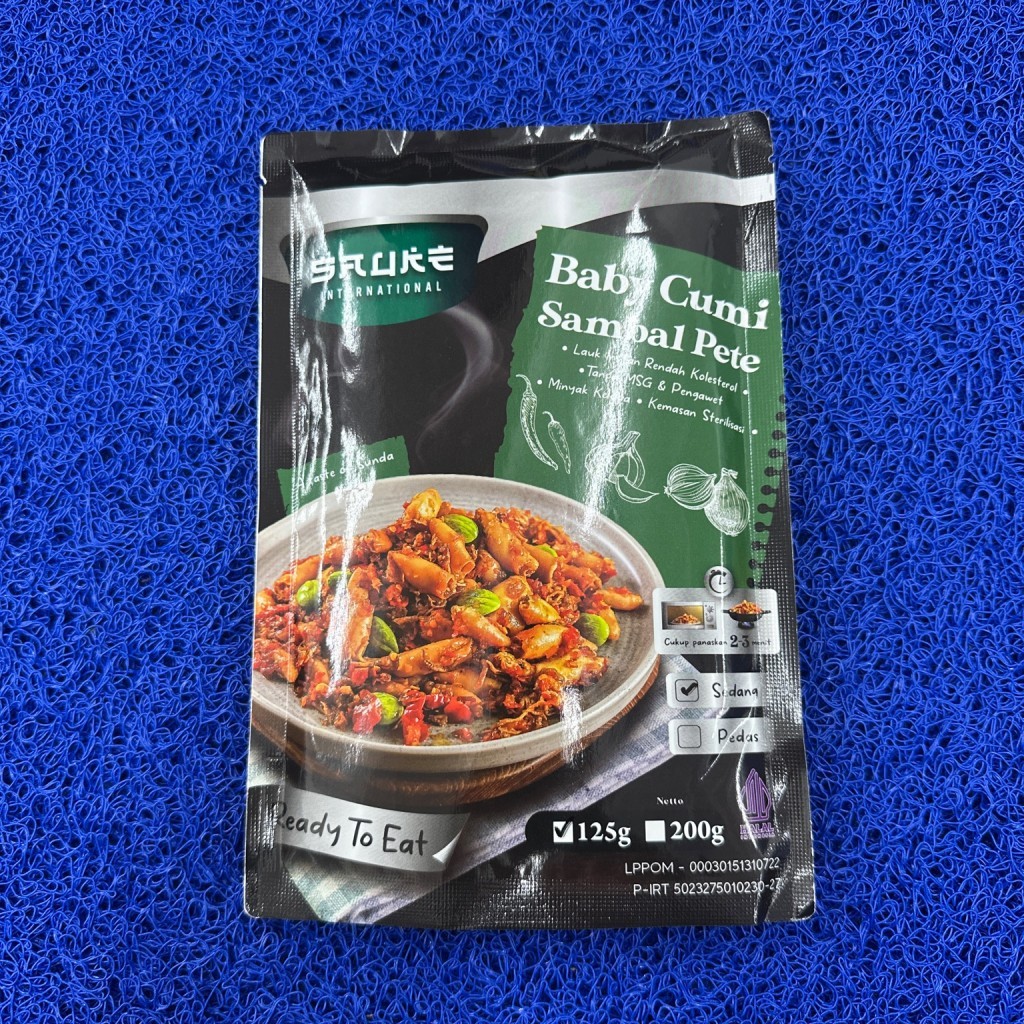 

SAUKE BABY CUMI SAMBAL PETE 125GR