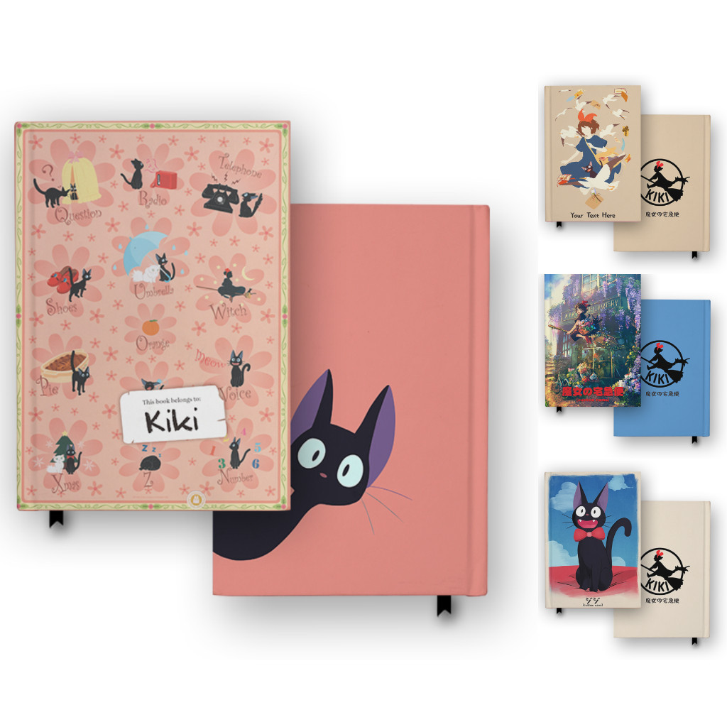 

Buku Catatan Notebook Jiji Kiki Delivery Service Studio Ghibli Agenda Jurnal Diary Custom Hardcover Burning Wasabi