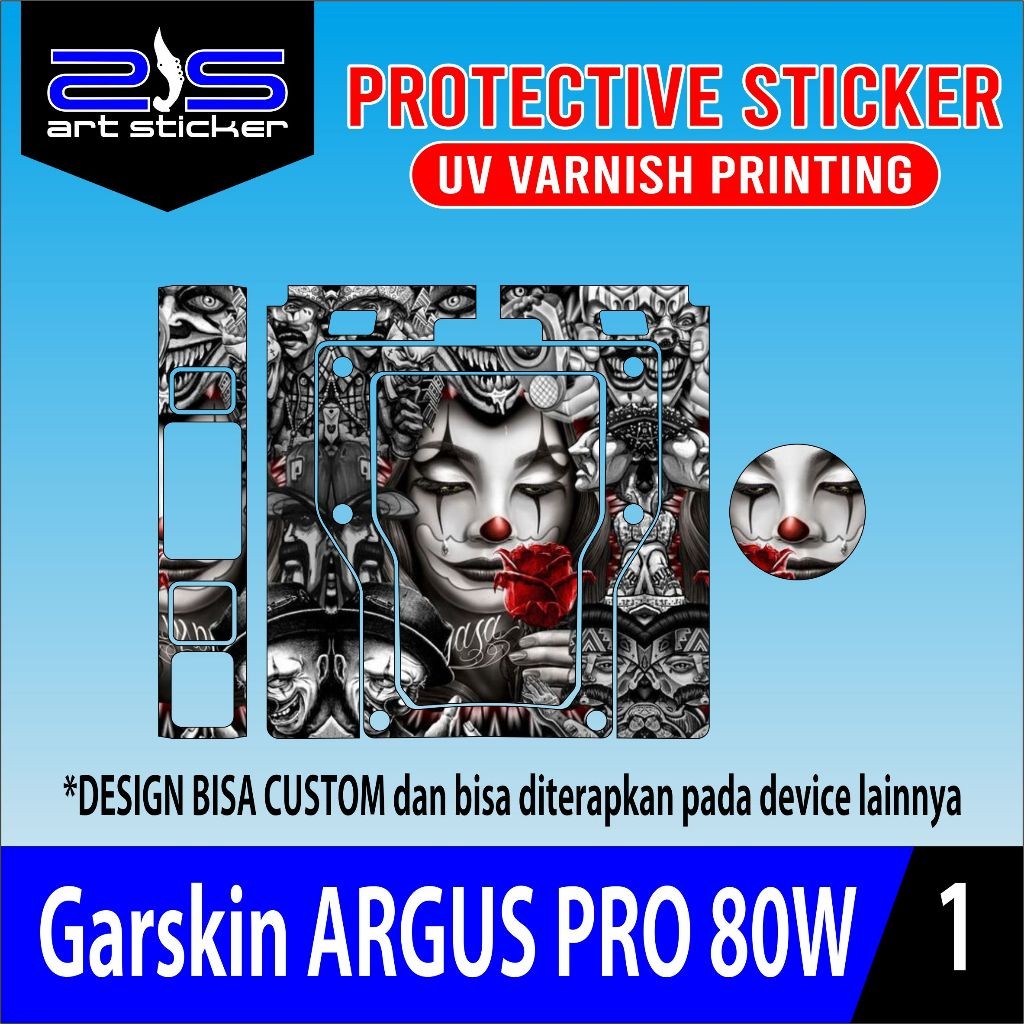 

TERMURAH PROMO StikerARBUS PRO Clown UV Varnish Printing