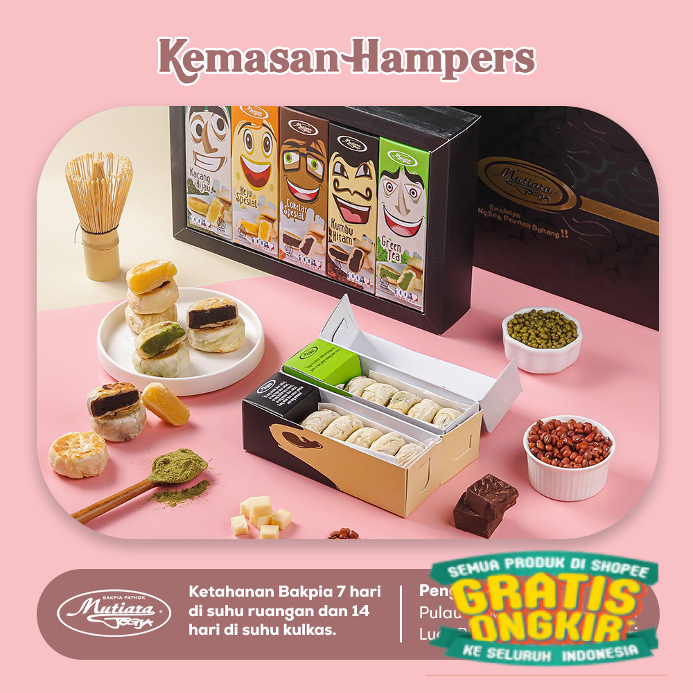 

BAKPIA MUTIARA JOGJA - HAMPERS/ New kado
