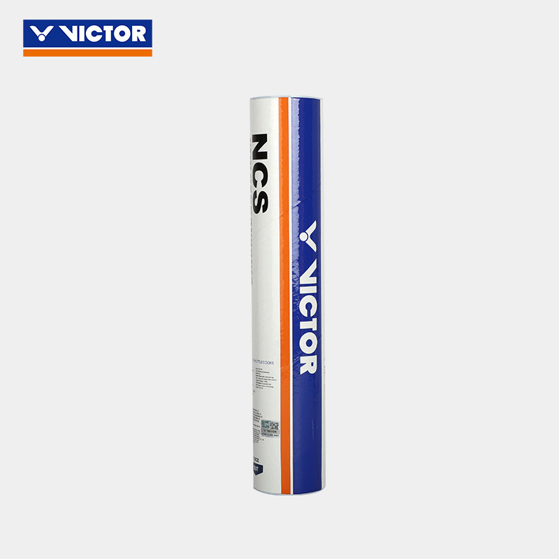 

New 12 pcs/tube VICTOR badminton shuttlecocks NCS carbon sound artificial badminton flight stable and durable game ball