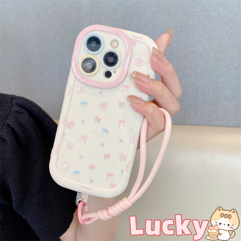 case OPPO Bunga yang indah Casing ponsel cocok untuk OPPO A15 A16 A17 A53 A54 A55 A57 A58 Case Ponse