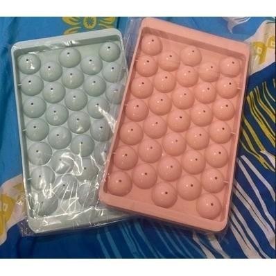 Cetakan Es Viral 33 lubang Cetakan Jelly ball bulat isi  Cetakan es batu bulat cetakan puding agar b