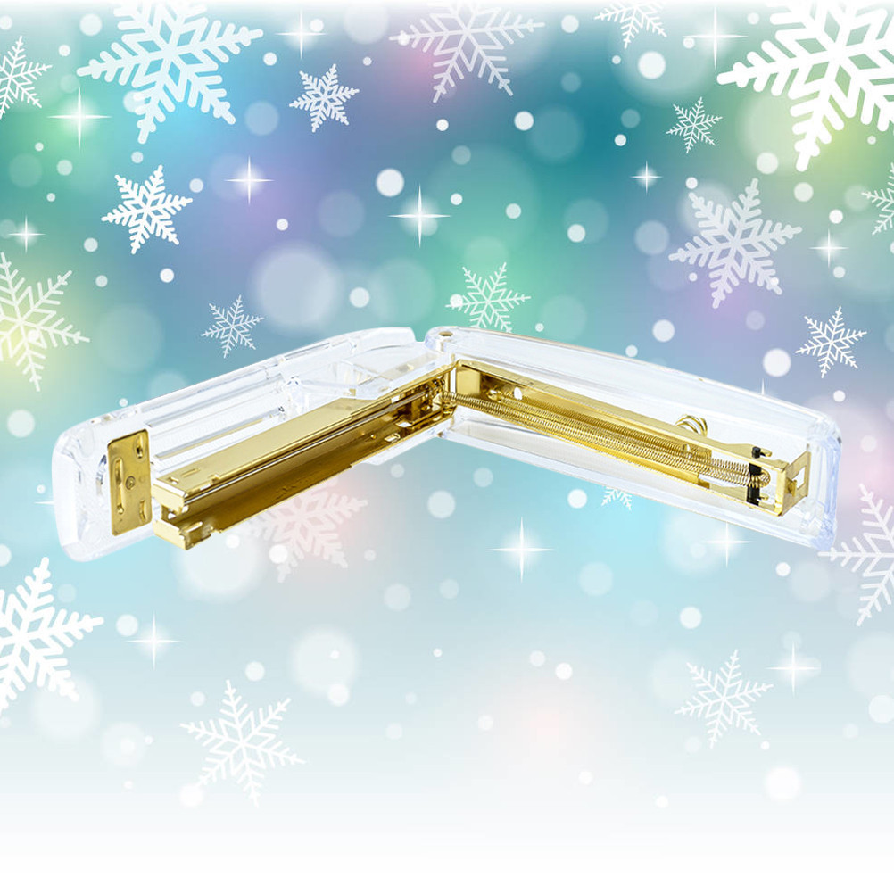 

Student Stationery Manual Stapling Machine Office Supplies Gold Portable Stapler