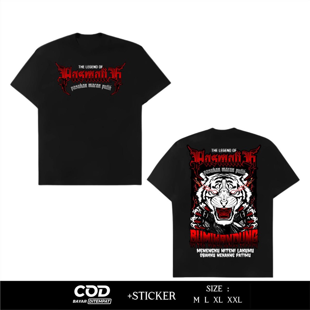 Kaos PSCP The Legend Of Pasmatih Bumi Kandung