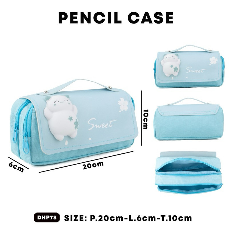 

TERMURAH Tempat Pensil DHP 78 Cat / DHP78 / Pencil Case / Stationery / Karakter / Peralatan sekolah anak