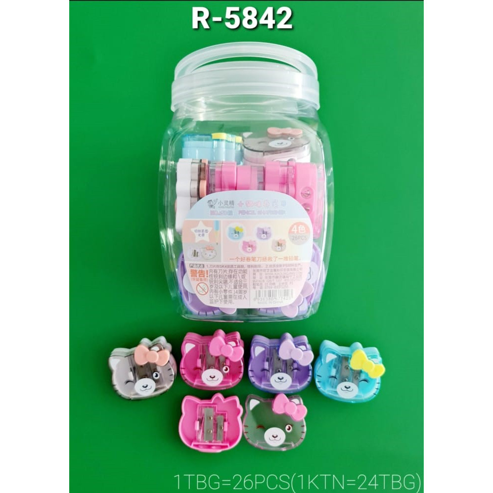 

Rautan Sharpener Mainan Kepala Kitty XLJ R-5842