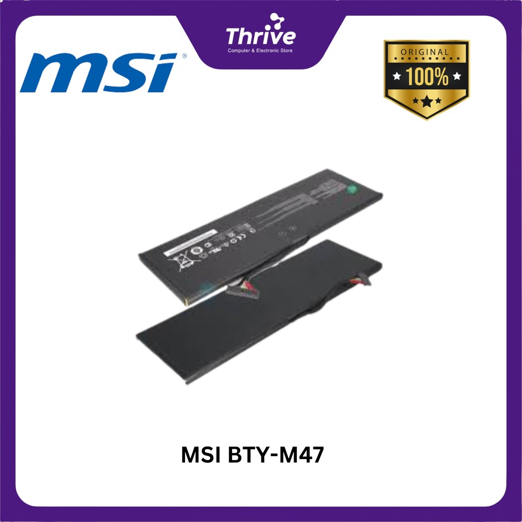 Batterai MSI BTY-M47