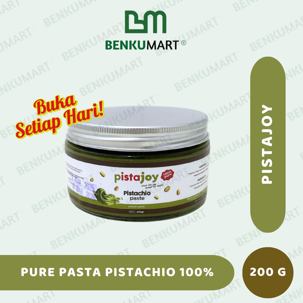 

Pistajoy Pasta Pistachio / Pistachio Paste Smooth 200 gram | Pure 100% Pistachio (200 gr)