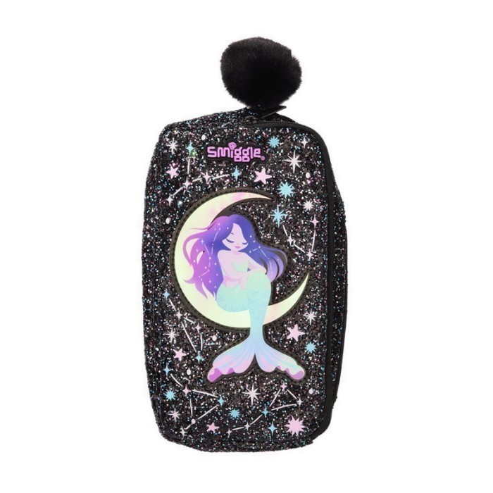 

Original Smiggle Limitless Pocket Character Pencil Case - IGL455469BLM