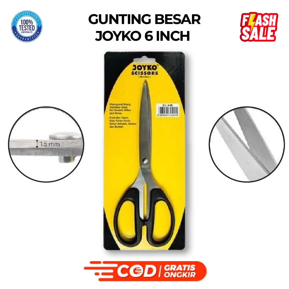 

GUNTING BESAR JOYKO 6 INCH