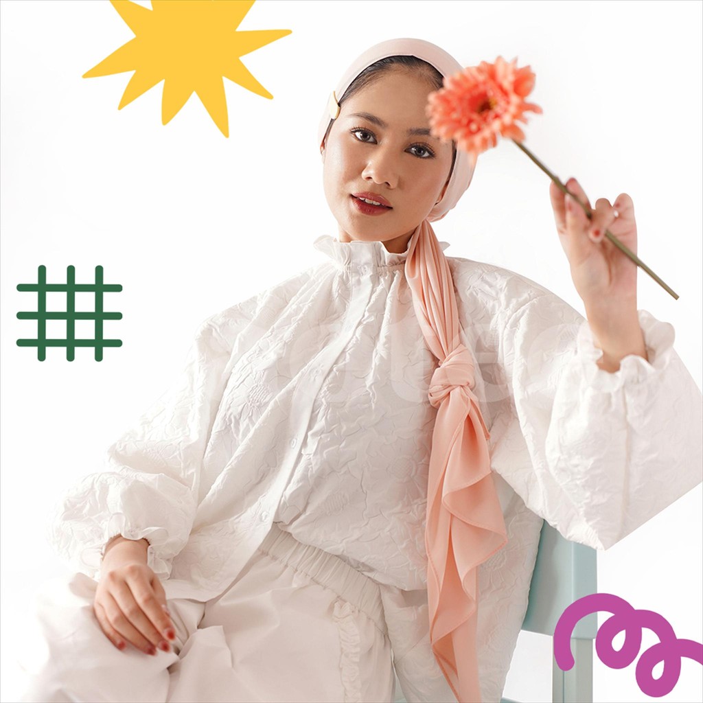 Blouse Putih Wanita / ZARA Blouse - NAOTEE