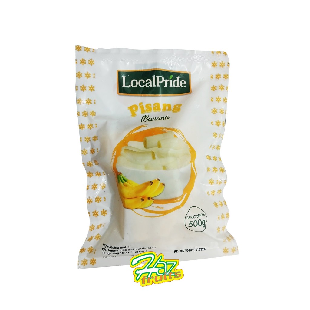 

Local Pride Banana Frozen / Pisang Beku - 500 gram