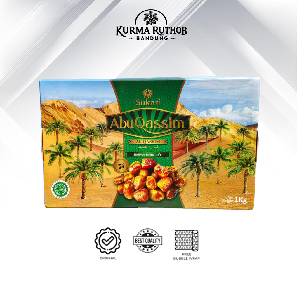 

KURMA SUKARI ABU QASSIM PREMIUM KEMASAN 1KG