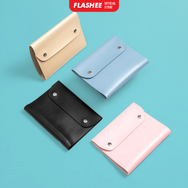 Binder Dokumen Dompet Wanita A5 Ring 20 Notebook Catatan Kerja Perusahaan Binder Lucu Aesthetic